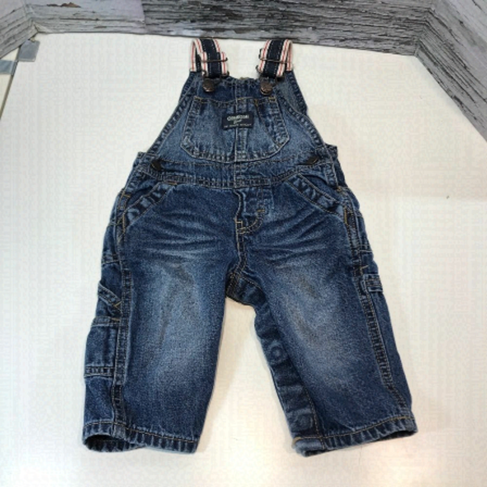 Oshkosh BGOSH Baby Medium Wash Denim Overalls 6 Months